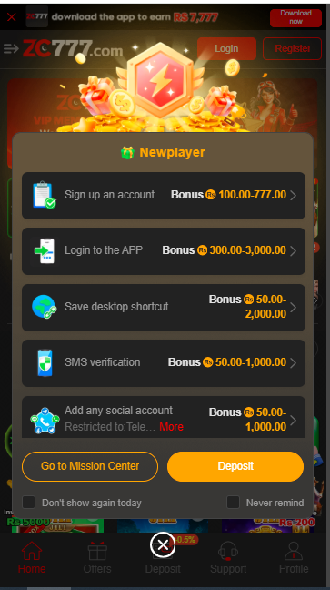 zc777 game bonuses